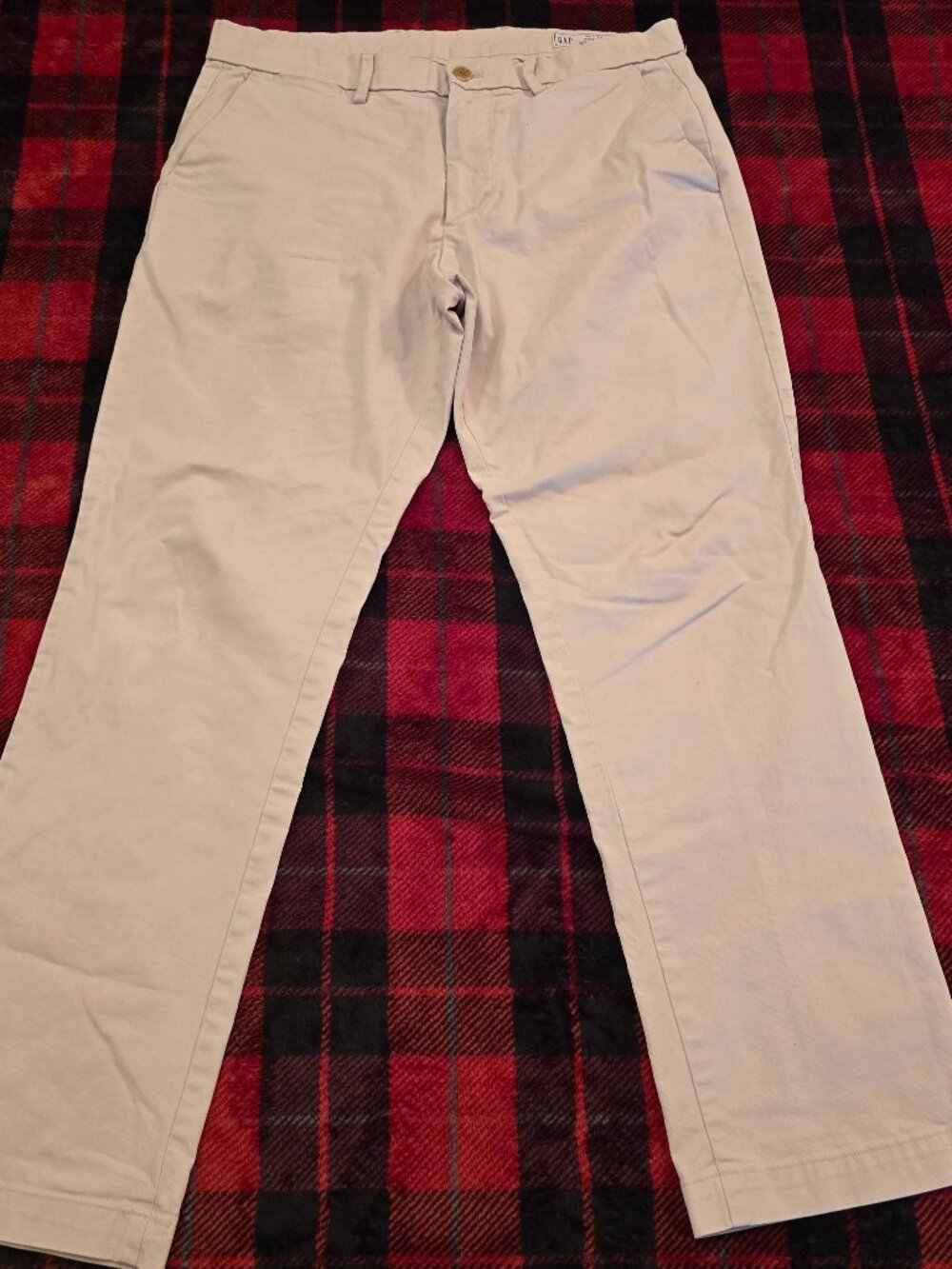 Gap Straight Fit Beige Khaki Chino Pants 32x30
